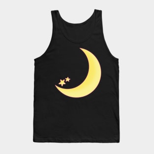 Crescent Moon and Stars Tank Top